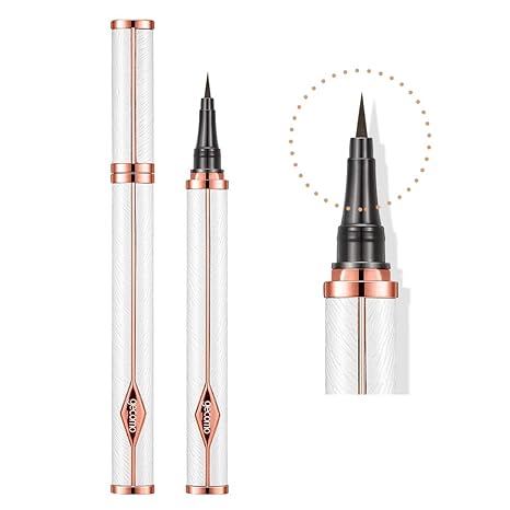 GECOMO Eyeliner, Liquid Eyeliner, Eye Liners for Women, 24 Hours Waterproof Eye Liner