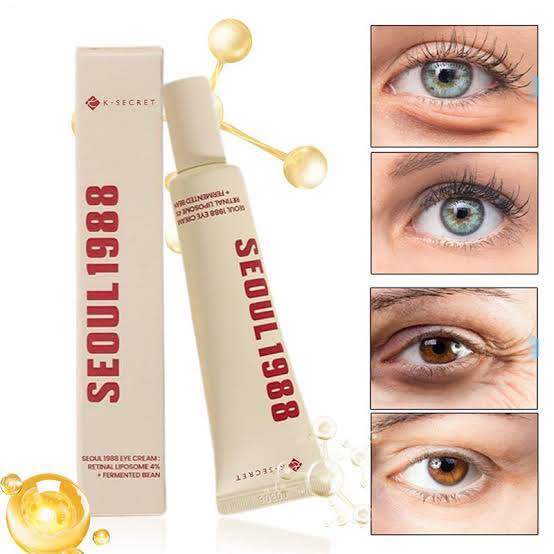K-SECRET Seoul 1988 Eye Cream: Retinal Liposome 4% + Fermented Bean 30ml