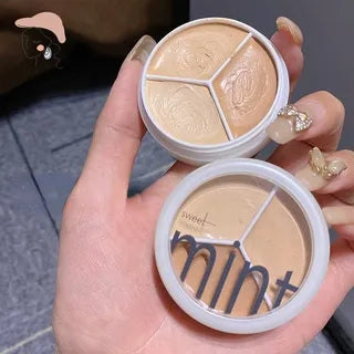 Sweet Mint Concealer Palette 3 Color Long lasting High Coverage concealer