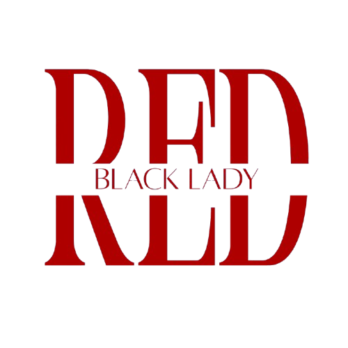 Red Black lady