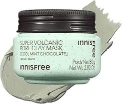 Innisfree Super Volcanic Pore Clay Mask Cool Mint 100ml